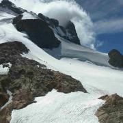 Le versant Nord de La Meije - voie de descente