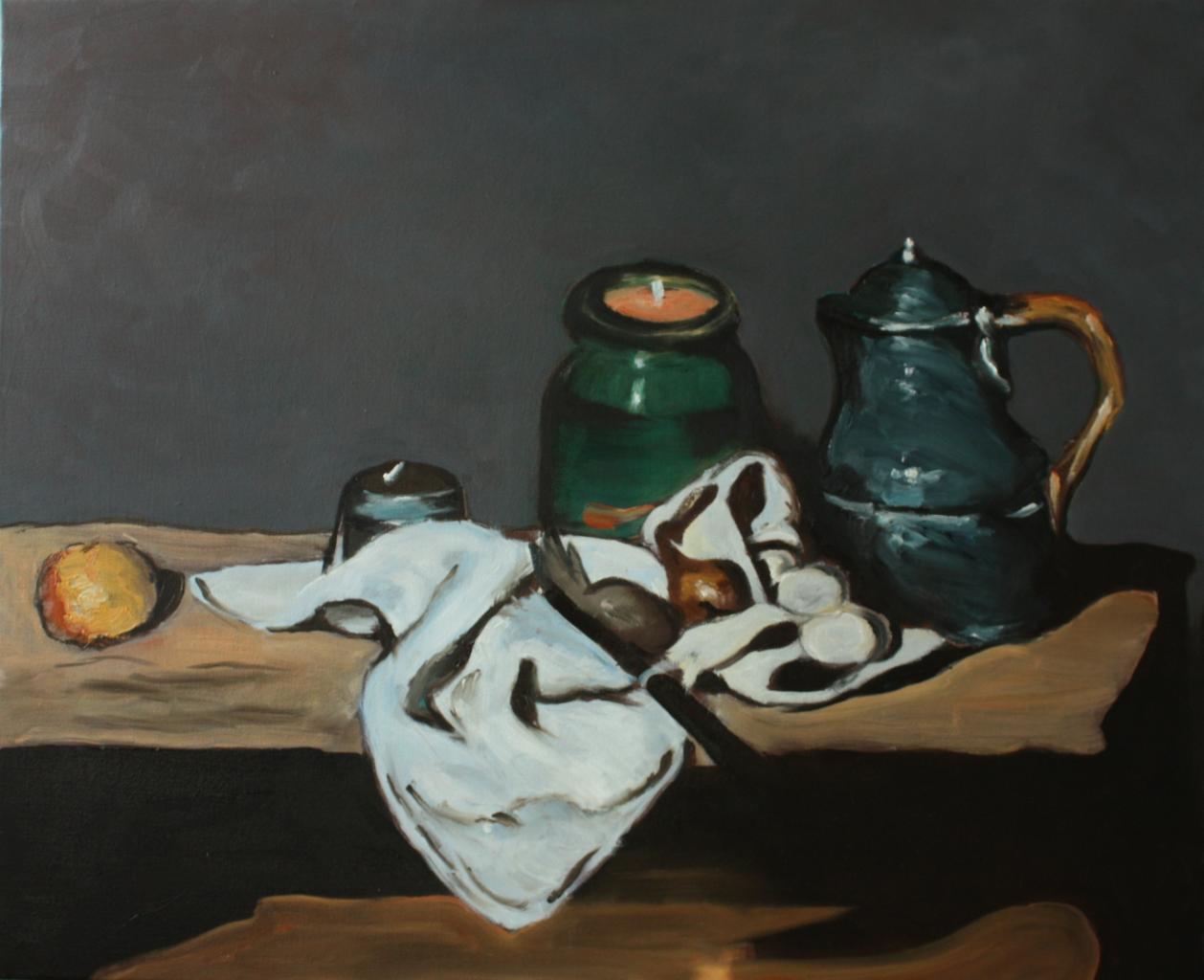 Nature morte à la bouilloire - Cézanne - 61x50 - copie 2012