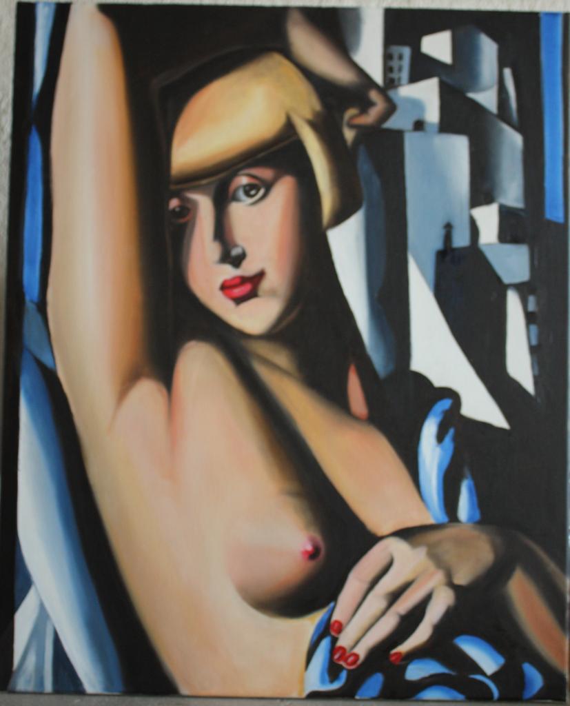 Tamara de Lempicka - Portrait de Suzy Solidor - 61x50 - copie 2012