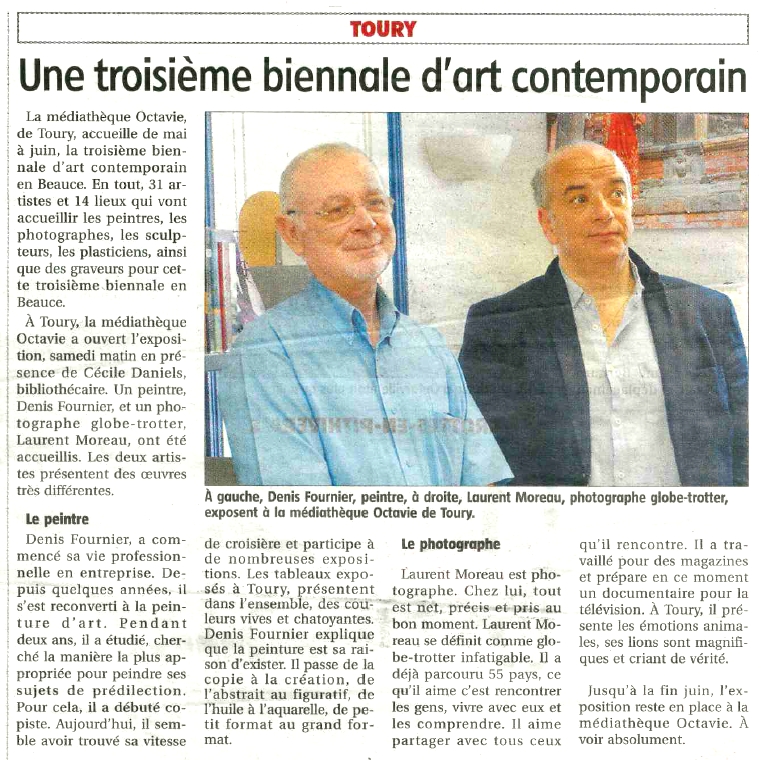 Le Courrier du Loiret - 12 mai 2016