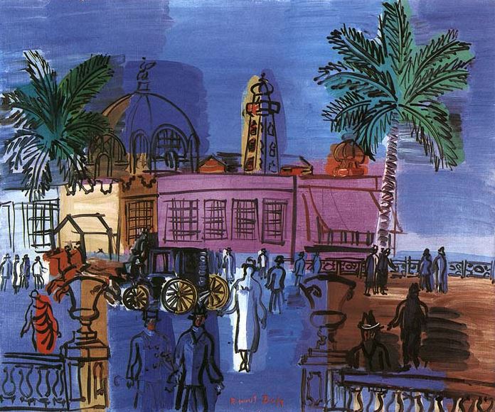 Dufy nice le casino de la jetee 1926