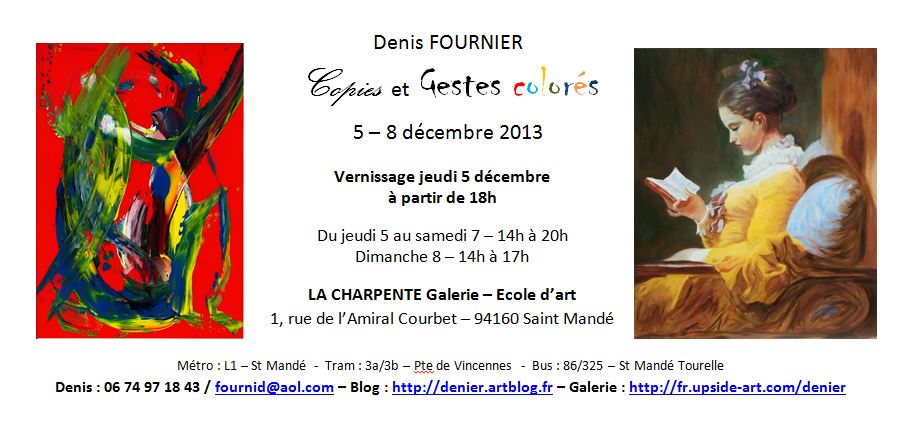 Flyer expo la charpente lettres colorees gf